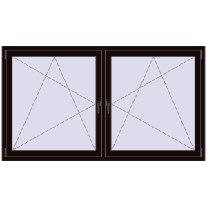Buy Tilt-and-Turn 1980x1120 mm KORSA OPTIMUM REHAU EURO 70