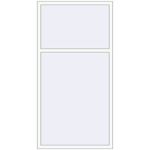 Buy Tilt-and-Turn 1100x2150 mm REHAU ENERGY-SAVING SYNEGO MD RAL 9016 Traffic white two-sided