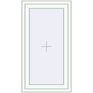 Zamów teraz Okna skrzydłowe 660x1220 mm REHAU ENERGY-SAVING SYNEGO MD RAL 9016 Traffic white dwustronny