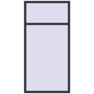 Buy Tilt-and-Turn 1000x2000 mm REHAU OPTIMUM EURO-DESIGN 70 ANTHRACITE_GREY_STRUKTURAL two-sided