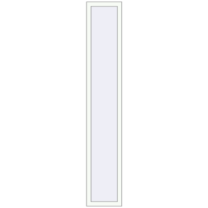 Buy Tilt-and-Turn 400x2300 mm REHAU OPTIMUM EURO-DESIGN 70 RAL 9016 Traffic white two-sided