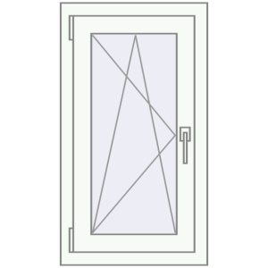 Buy Tilt-and-Turn 500x900 mm KORSA OPTIMUM REHAU EURO 70