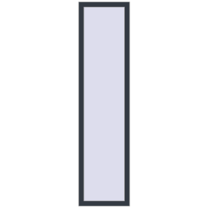 Buy Tilt-and-Turn 500x2000 mm REHAU OPTIMUM EURO-DESIGN 70 ANTHRACITE_GREY_STRUKTURAL two-sided