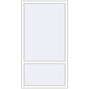 Buy Tilt-and-Turn 900x1700 mm REHAU RENOVATION EURO 70 RAL 9016 Traffic white two-sided