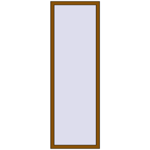 Buy Tilt-and-Turn 700x2100 mm REHAU OPTIMUM EURO-DESIGN 70 GOLDEN OAK two-sided