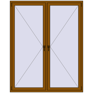 Zamów teraz Okna skrzydłowe 1600x2000 mm KORSA OPTIMUM REHAU EURO 70