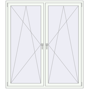 Buy Tilt-and-Turn 1600x1800 mm KORSA OPTIMUM REHAU EURO 70
