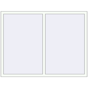 Okno plastikowe 1660x1250 mm Dwuskrzydłowe. Widok od środka Zamów teraz Okna skrzydłowe 1660x1250 mm REHAU OPTIMUM EURO-DESIGN 70 RAL 9016 Traffic white dwustronny