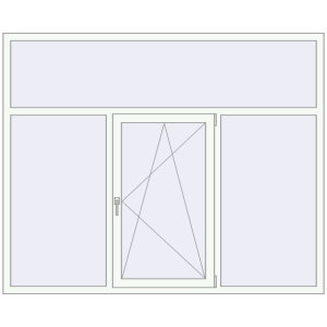 Buy Tilt-and-Turn 2130x1730 mm KORSA ENERGY-SAVING REHAU SYNEGO MD