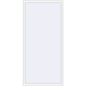 Buy Tilt-and-Turn 1050x2400 mm REHAU OPTIMUM EURO-DESIGN 70 RAL 9016 Traffic white two-sided