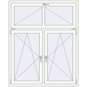 Zamów teraz Okna skrzydłowe 1300x1600 mm KORSA OPTIMUM REHAU EURO 70