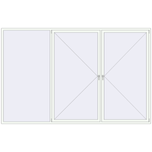 Buy Tilt-and-Turn 3600x2300 mm KORSA OPTIMUM REHAU EURO 70