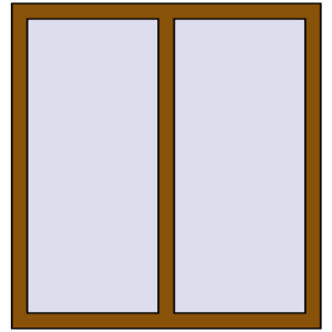 Buy Tilt-and-Turn 1000x1052 mm REHAU OPTIMUM EURO-DESIGN 70 GOLDEN OAK two-sided
