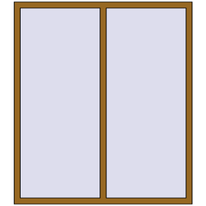 Zamów teraz Okna skrzydłowe 1500x1650 mm KORSA BRILLANT DESIGN LIGHT_OAK dwustronny