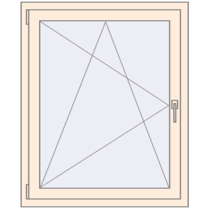 Buy Tilt-and-Turn 900x1100 mm KORSA OPTIMUM REHAU EURO 70