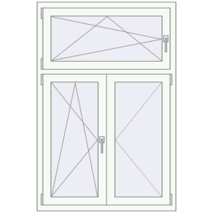 Buy Tilt-and-Turn 1000x1500 mm KORSA OPTIMUM REHAU EURO 70