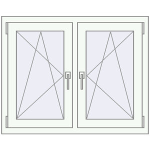 Zamów teraz Okna skrzydłowe 1005x815 mm REHAU ENERGY-SAVING SYNEGO MD CHOCOLATE_BROWN zewnętrzny