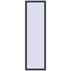 Buy Tilt-and-Turn 600x2000 mm REHAU OPTIMUM EURO-DESIGN 70 ANTHRACITE_GREY_STRUKTURAL two-sided