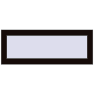 Buy Tilt-and-Turn 800x300 mm REHAU OPTIMUM EURO-DESIGN 70 BLACK_BROWN two-sided