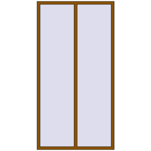 Buy Tilt-and-Turn 1300x2500 mm REHAU OPTIMUM EURO-DESIGN 70 GOLDEN OAK two-sided