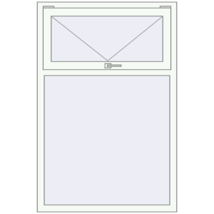 Buy Tilt-and-Turn 1000x1500 mm REHAU OPTIMUM EURO-DESIGN 70 RAL 9016 Traffic white two-sided