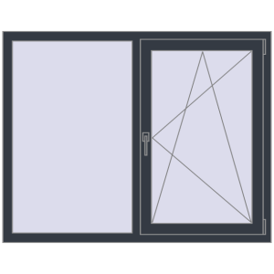 Buy Tilt-and-Turn 1400x1100 mm KORSA OPTIMUM REHAU EURO 70