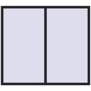 Buy Tilt-and-Turn 1800x1600 mm REHAU ENERGY-SAVING SYNEGO MD BLACK_ULTI-MATT two-sided