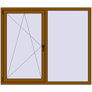 Buy Tilt-and-Turn 1600x1360 mm KORSA OPTIMUM REHAU EURO 70