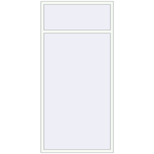 Buy Tilt-and-Turn 1200x2500 mm REHAU ENERGY-SAVING SYNEGO MD ANTHRACITE_GREY_STRUKTURAL external