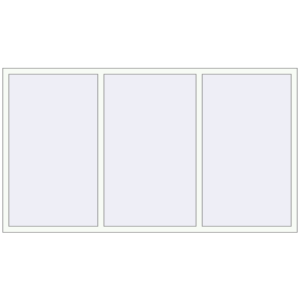 Buy Tilt-and-Turn 2440x1360 mm REHAU OPTIMUM EURO-DESIGN 70 ANTHRACITE_GREY_STRUKTURAL external