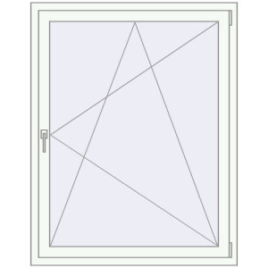 Buy Tilt-and-Turn 1100x1400 mm KORSA ENERGY-SAVING REHAU SYNEGO MD