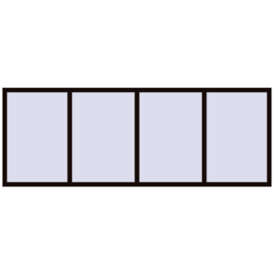Buy Tilt-and-Turn 3000x1100 mm KORSA BRILLANT DESIGN