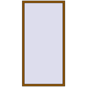 Buy Tilt-and-Turn 1000x2000 mm REHAU OPTIMUM EURO-DESIGN 70 GOLDEN OAK two-sided