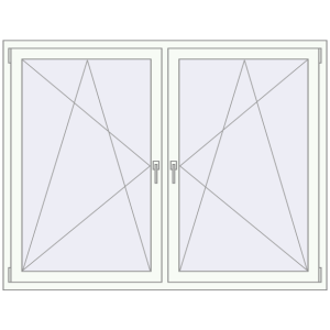 Zamów teraz Okna skrzydłowe 1740x1340 mm REHAU ENERGY-SAVING SYNEGO MD BLACK_ULTI-MATT zewnętrzny