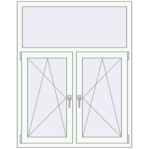 Zamów teraz Okna skrzydłowe 1100x1400 mm KORSA OPTIMUM REHAU EURO 70