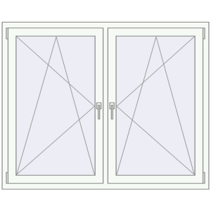 Buy Tilt-and-Turn 1500x1200 mm KORSA ENERGY-SAVING REHAU SYNEGO MD