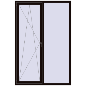 Buy Tilt-and-Turn 1400x2100 mm KORSA OPTIMUM REHAU EURO 70