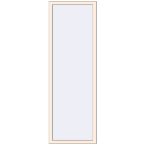 Buy Tilt-and-Turn 700x2100 mm REHAU OPTIMUM EURO-DESIGN 70 CREAME_WHITE_50L-2 two-sided