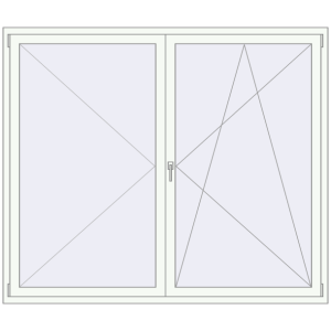 Buy Tilt-and-Turn 2000x1700 mm KORSA ENERGY-SAVING REHAU SYNEGO MD