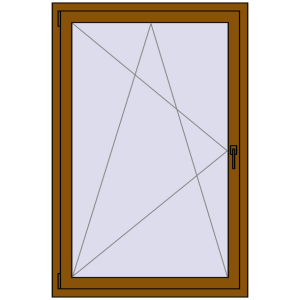 Buy Tilt-and-Turn 1000x1500 mm KORSA OPTIMUM REHAU EURO 70
