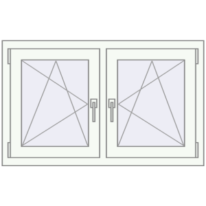 Zamów teraz Okna skrzydłowe 1065x650 mm REHAU ENERGY-SAVING SYNEGO MD ANTHRACITE_GREY_STRUKTURAL zewnętrzny