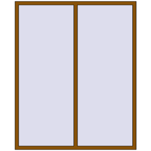 Buy Tilt-and-Turn 1710x2090 mm REHAU OPTIMUM EURO-DESIGN 70 GOLDEN OAK two-sided