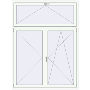 Buy Tilt-and-Turn 1500x2000 mm KORSA BRILLANT DESIGN