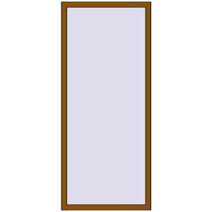 Buy Tilt-and-Turn 900x2000 mm REHAU OPTIMUM EURO-DESIGN 70 GOLDEN OAK two-sided