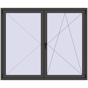 Buy Tilt-and-Turn 1800x1500 mm KORSA ENERGY-SAVING REHAU SYNEGO MD