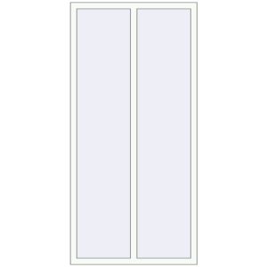 Buy Tilt-and-Turn 1000x2070 mm KORSA BRILLANT DESIGN