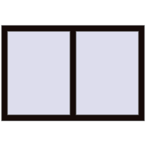 Okno plastikowe 1160x820 mm Dwuskrzydłowe. Widok od środka Zamów teraz Okna skrzydłowe 1160x820 mm REHAU OPTIMUM EURO-DESIGN 70 BLACK_BROWN dwustronny