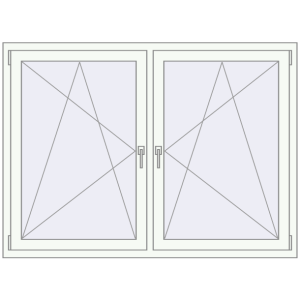 Zamów teraz Okna skrzydłowe 1605x1160 mm REHAU ENERGY-SAVING SYNEGO MD GOLDEN OAK zewnętrzny