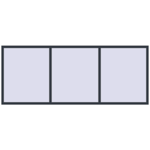 Buy Tilt-and-Turn 3000x1200 mm REHAU OPTIMUM EURO-DESIGN 70 ANTHRACITE_GREY_STRUKTURAL two-sided