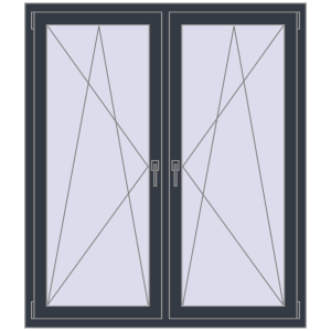 Buy Tilt-and-Turn 1300x1500 mm KORSA OPTIMUM REHAU EURO 70